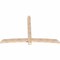 Ekena Millwork Bellingham Smooth Timber Gable Bracket, Douglas Fir, 96"W x 64"H x 3 1/2"D x 5 1/2"F, 16/12 Pitch GBW096X64X0406BEL00SDF - alternate 2